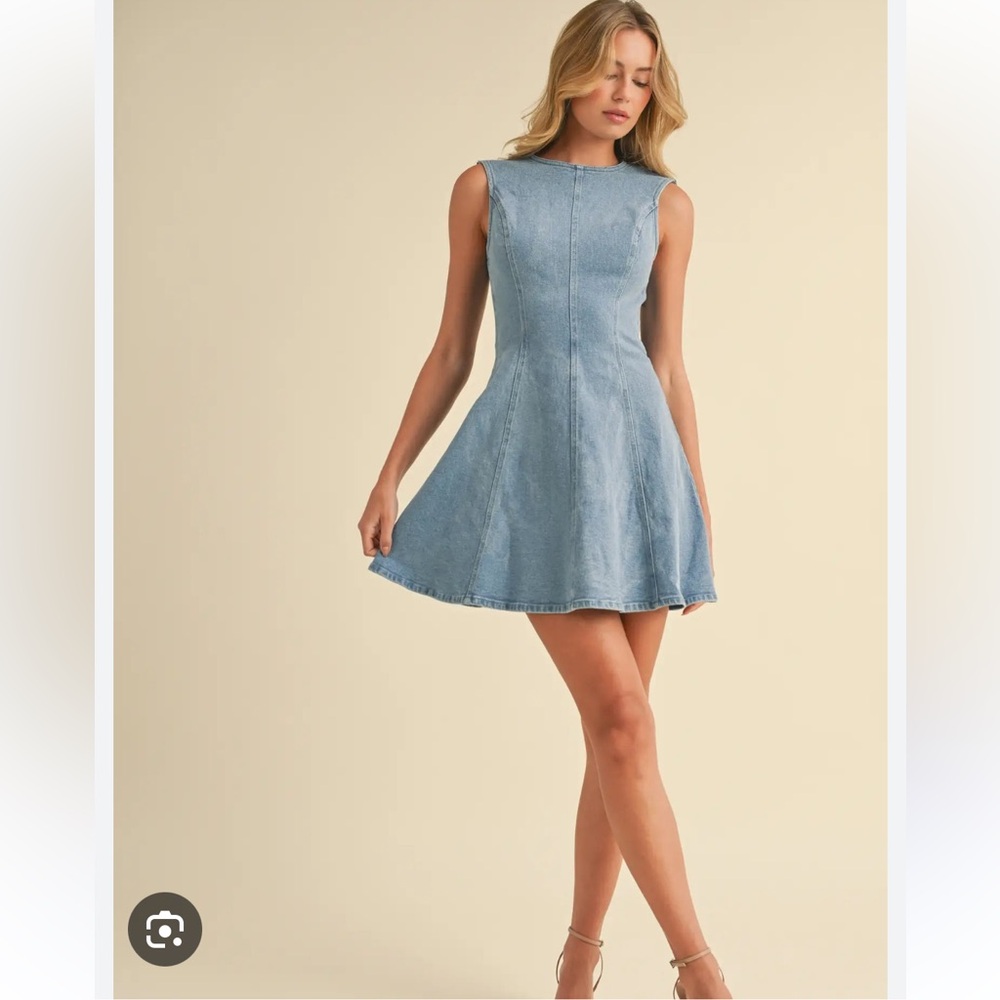 1. State Denim Mini Dress